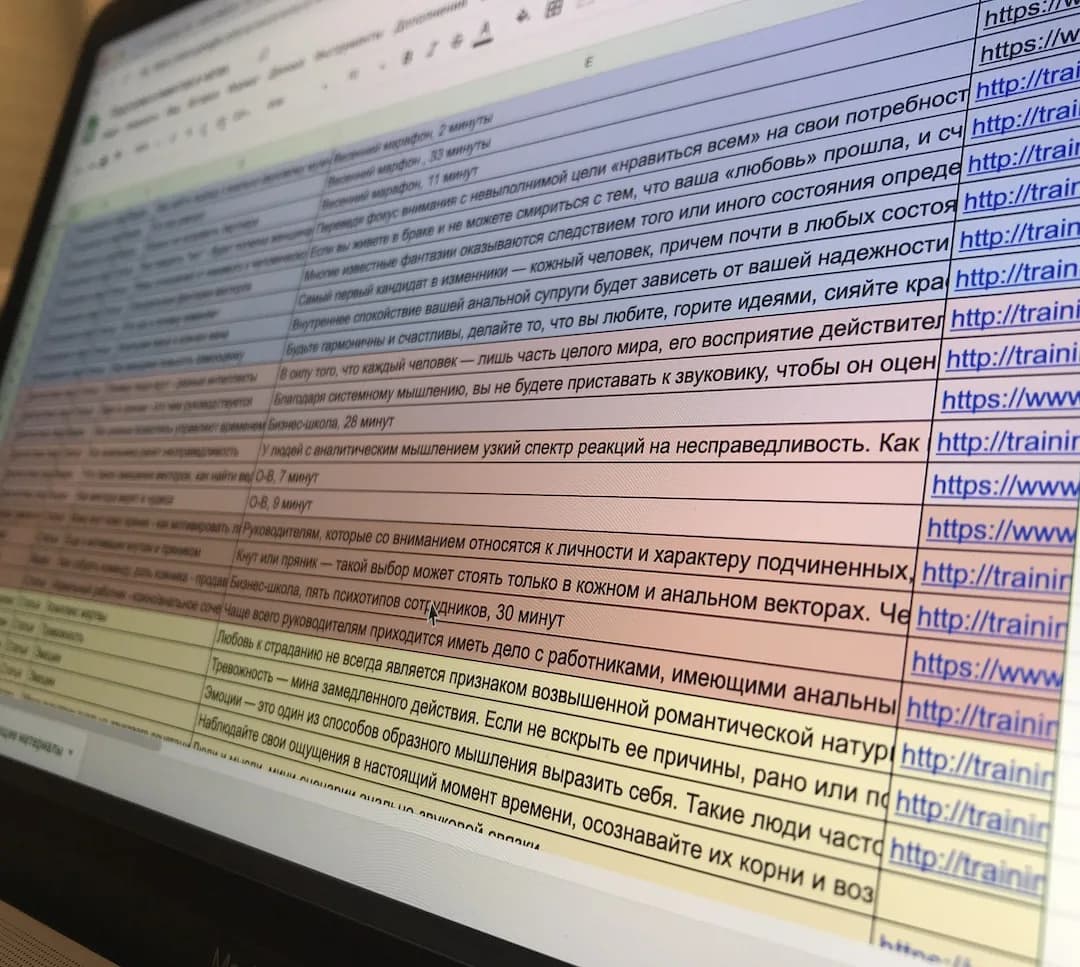 Knowledge base: quotes and materials for managers with links to lessons